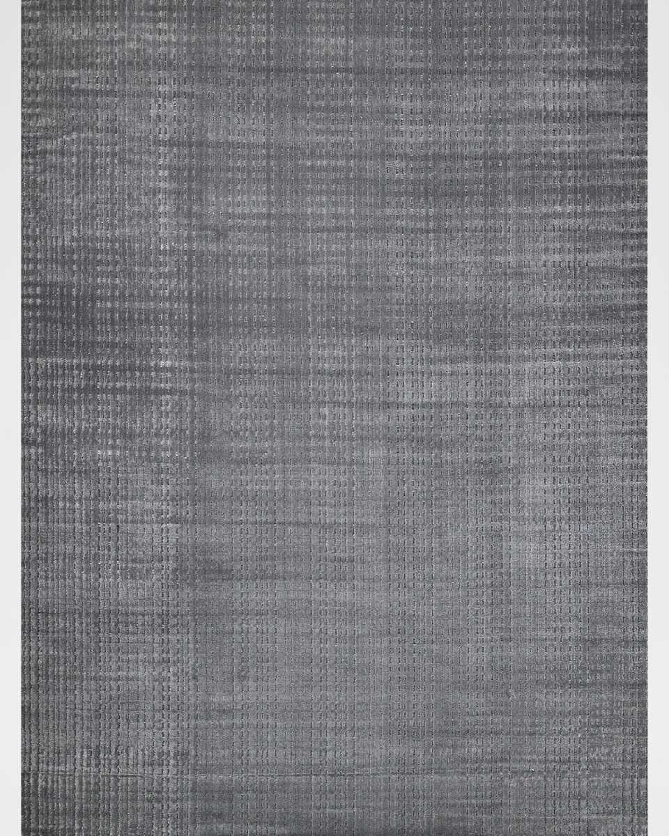 Cabrini Hand-Loomed Gray Rug, 8'x 10'